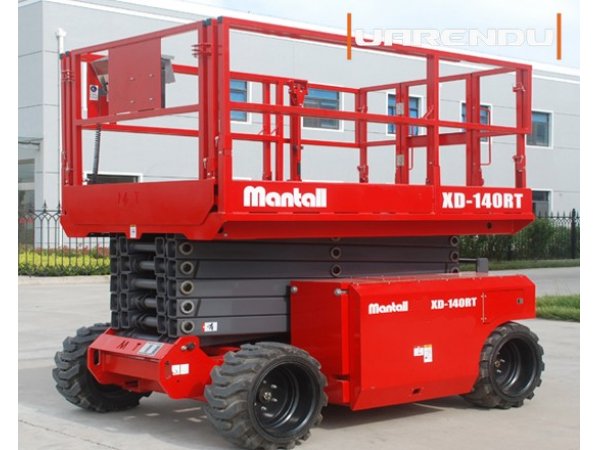 Ножничный подъемник Mantall XD140RT - 14м, новый